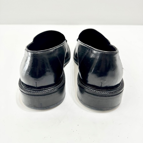 Cole Haan Men Leather Loafers Size 10.5 Black Classic Dress Shoes main image 8